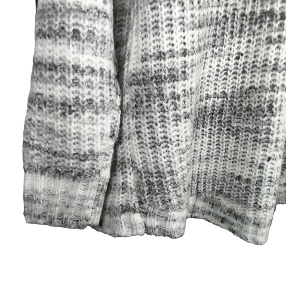 TORRID Cocoon Cardigan Sz 0  L/12 Heather Grey Brushed Fleece Knit 16301641 - Picture 15 of 15